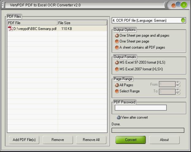 convert scanned pdf to excel online free
